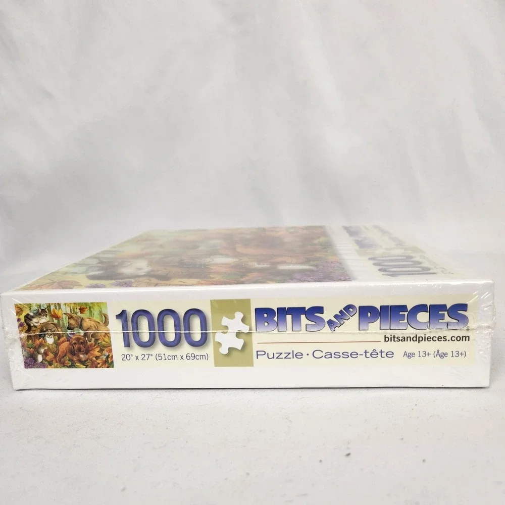 NIB Bits and Pieces 1000 Pc Puzzle Dogs Cats 